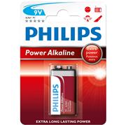 Baterie Philips Power Alkaline 9V alkalická