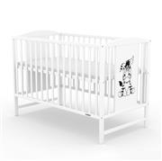 Dětská postýlka New Baby Polly Zebra bílá