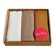 Jasmine mušelínové pleny box lux 3 ks
