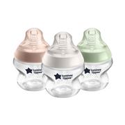 Tommee Tippee CTN kojenecká láhev anti-colic 150 ml 0m+ mix barev 3 ks