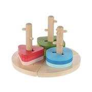 Zopa dřevěné Montessori puzzle