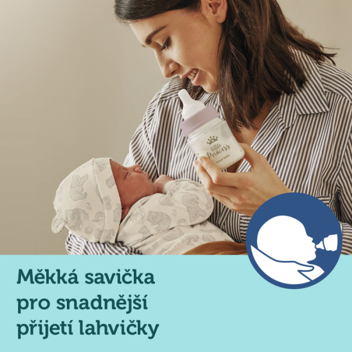 Canpol babies Dárková sada pro novorozence ROYAL BABY modrá