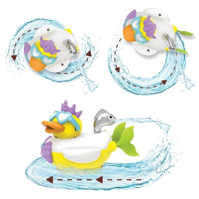Yookidoo Kreativní plavací kachna - Mořská panna