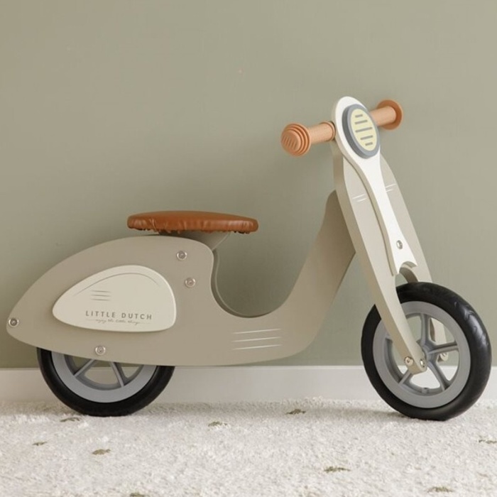 Tiamo Little Dutch Scooter Olive New