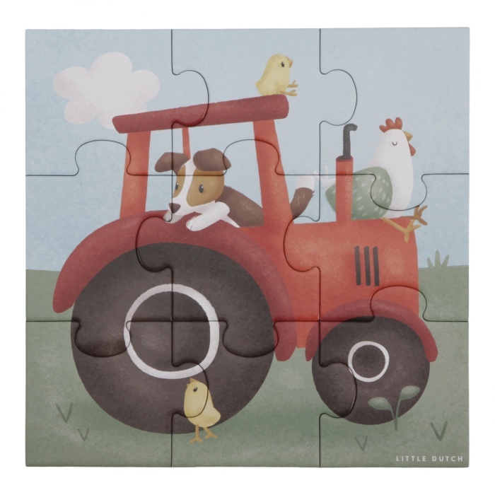 Tiamo Little Dutch Puzzle 4v1 Farma